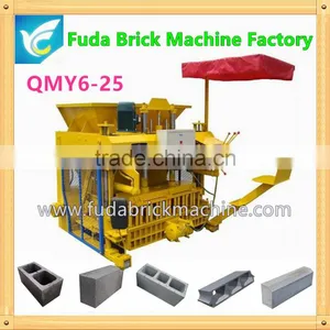 QMY6-25 Automatic Movable Hollow Block Machine in Saudi Arabia thumbnail-1