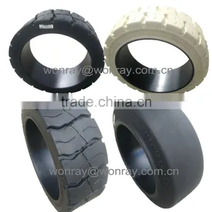 China 22x9x16 18x5x12.125 17x5x12.125 Press on Solid Tires Price From Factory Directly thumbnail-1