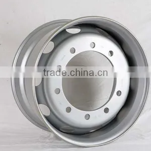 9.00*22.5 Trailer Steel Tubeless Wheel Rim Supplier thumbnail-1