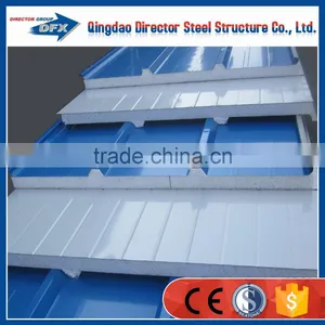 Eps Sandwich Wall Panel or Polyurethane Foam Sandwich Panel thumbnail-3