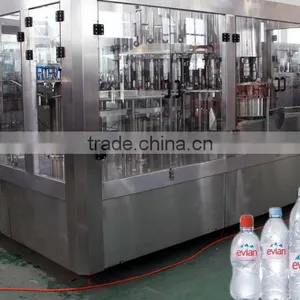 Water Filling Machine for 330ml - 2000ml PET Bottle Rinser,Filler,Capper 3-in-1 Monobloc Filling System Capacity 4000-12000bph thumbnail-1
