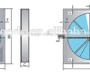 Air to Air Rotary Heat Exchanger Heat Recovery Wheel AHU Accessory Commercial thumbnail-4