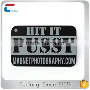 Standard Size Debossed Matte Black Matel Business Card thumbnail-4