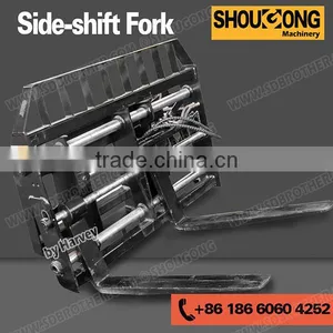 Skid Loader Attachment Side-shift Pallet Fork thumbnail-1