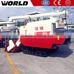 Mini Combine Rice Harvester With Rubber Track Price in India thumbnail-4