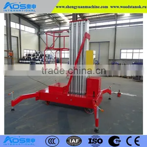 Single Mast Aluminium Hydraulic Lift Table thumbnail-2