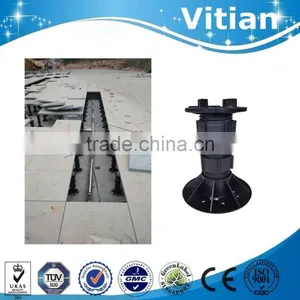 Outdoor Fountain Project Terrace Adjustable Plastic Pedestals thumbnail-2