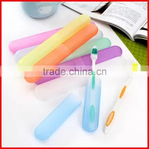 Portable Candy Color Mini ABS ToothBrush Box Case Traveling Toothbrush Storage Box Holder Toothvrush Covers thumbnail-2