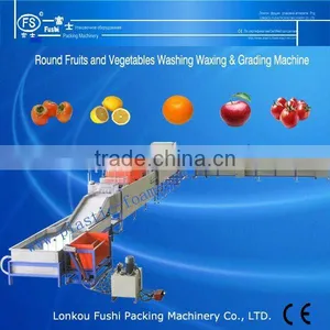 Fruit Cleaing Waxing and Grading Machine thumbnail-1