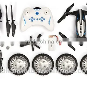 Land Speed Car/UAV Aircraft Multi-functional Drone 3D Rolling Camera Wifi DRONE/LED Lights thumbnail-5