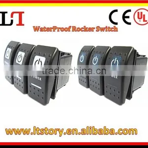 Power Rocker Switch Waterproof Led DPDT/SPST/ DPST/ STDP thumbnail-1