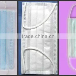 Non-woven Disposable Mask for Obstructing Dust thumbnail-1
