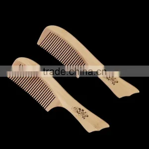 100% Nature Peach Wooden Combs 19*4.9 thumbnail-1
