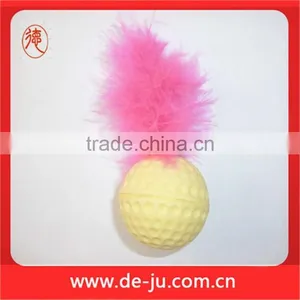 Long Elastic String EVA Balls Pet Shop Toy thumbnail-2