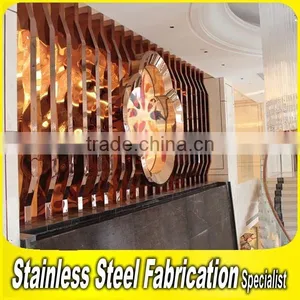 Custom-Made Stainless Steel Outdoor Exterior Wall Partition thumbnail-5