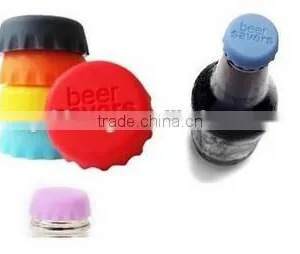 100% Food Grade Silicone Wedding Favor Bottle Stopper thumbnail-2