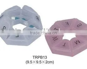 Pill Box/travel Pill Case/plastic Pill Box/medicine Container thumbnail-1