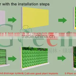 16 Pocket Hanging Vertical Wall Garden Planter thumbnail-6
