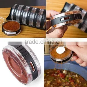 Plastic Kitchenware Spice Rack Set Of 6 thumbnail-1