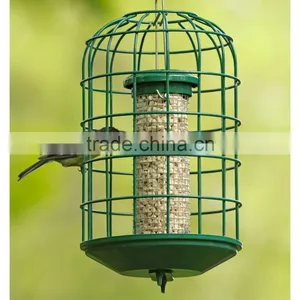 New Style Garden Metal Tube Seeds Hanging Bird Feeder thumbnail-1
