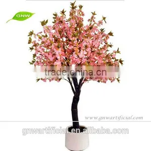 Mini Artificial Cherry Blossom Tree Bonsai for Home Decoration BLS028 GNW thumbnail-1