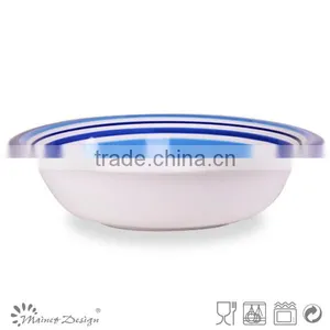 Handpainted Ceramic Soup Bowl thumbnail-1