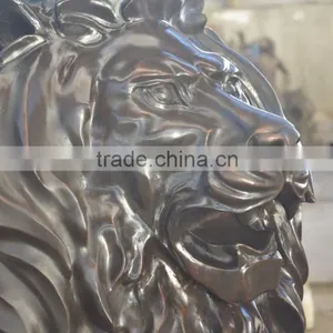 Garden Decoration Bronze Foundry Metal Craft Bronze Indoor Lion Sculptures thumbnail-4