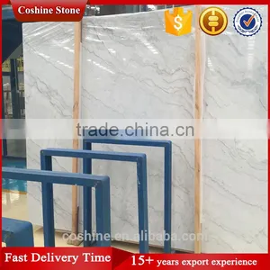 Second Choice Sale Guangxi White Marble Slab Price thumbnail-4