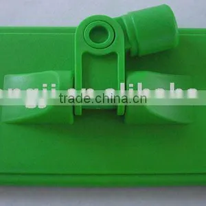Plastic Flat Mop Frame With Plastic Velcro thumbnail-1