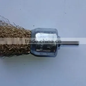 Knot Type Steel Crimped Wire End Brush With 6mm Shank thumbnail-1