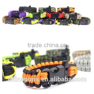Camping/travel/outdoor Activity PARACORD BRACELET for Emergercy With Whistel and Compass thumbnail-6