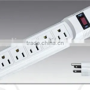 6 Outlet UL CUL Power Outlet Power Socket Power Strip thumbnail-1