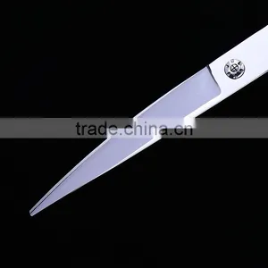 CA-75J 7.5inch Downward Curved Double Finger Rest Dog Grooming Scissors thumbnail-2