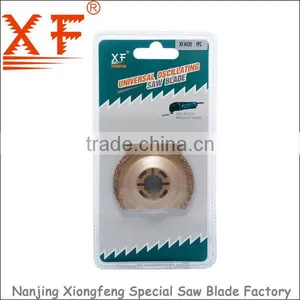 XF-H030:Tungsten Carbide Grit Grout Removal Oscillating Multi Tool Saw Blade thumbnail-2