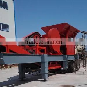 CN Good Quality Wheel Mounted Crushing Plant for Limestone thumbnail-1