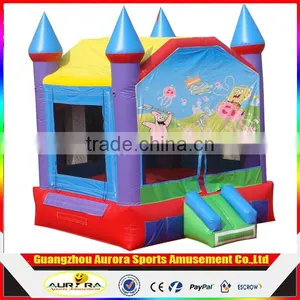 Customized Inflatable Jumper Toys Inflatable Bouncy Castle House thumbnail-1