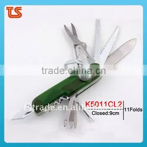 "STOCK" 2014 Stainless Steel Multi Folding Pocket Strider Knife Tools (K5011CL2) thumbnail-1