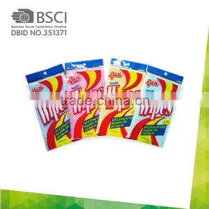 Good Absorbent Microfiber Cloth Colored Disposable Nonwoven Cotton Washing Cloths thumbnail-6