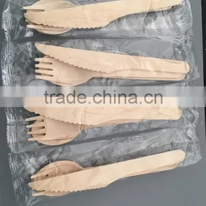 Wooden Cutlery Set Frok Knife thumbnail-1