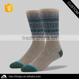 Custom Logo Mens 100% Cotton Sport Sock thumbnail-1