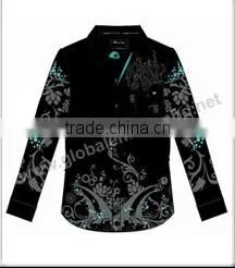 Black Collar Mens Brazil Poplin Dress Shirt WM-006 thumbnail-1