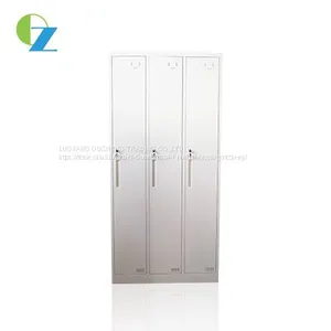 Customized Factory Sale 3 Door Steel Storage Cabinet Locker / Wardrobe Sets thumbnail-3