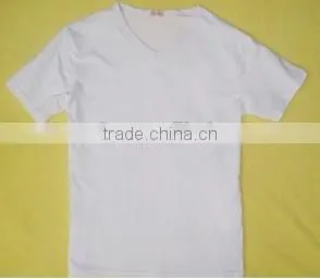 Cotton V-neck Shirt;body-shaping T-shirt;Aniti-Pilling T-shirt thumbnail-3