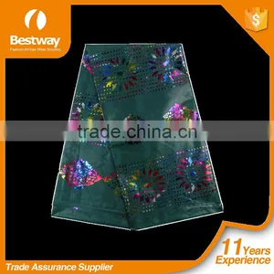 2016 Fancy African Bazin Clothes Bazin Lace In Fashion Style BBZL05 thumbnail-2