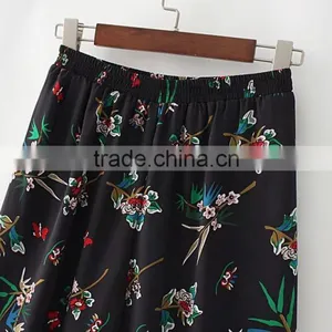 MAXNEGIO Chiffon Women Cargo Wide Leg Dress Pants thumbnail-2