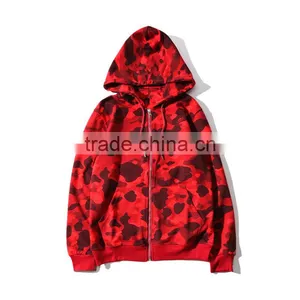 2017 New Arrival Fashion Custom Oem Camo Fitness Hoodies Pull Over Men Custom Wholesale Bulk Hoodies Wholesale Price thumbnail-2