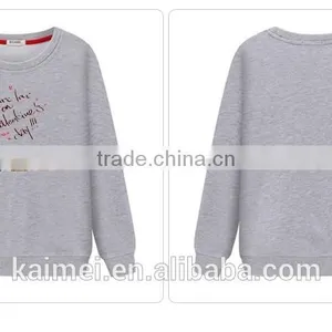 Fashionable Design High Quality Popular Among Adults CVC(60/40) no Hood Sweatshirt thumbnail-4