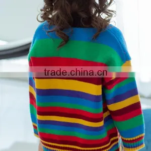 Zm35787a 2017 Winter Girls Knitted Sweater New Design Children Tops thumbnail-5