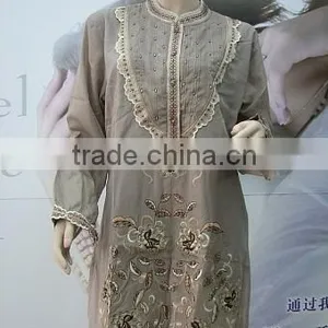 Malaysia Women Cotton Casual Blouse thumbnail-1