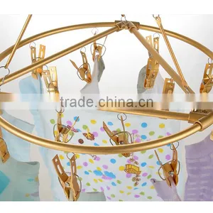 Hot Selling s Type Hooks Aluminium Alloy Clothes Hangers Baby Cloth Hanger thumbnail-2